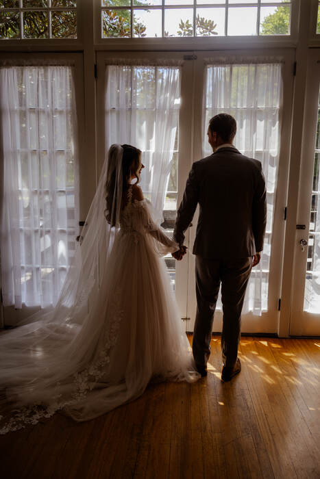 Fotografía de bodas — retrato de pareja